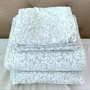 King flannel sheet set